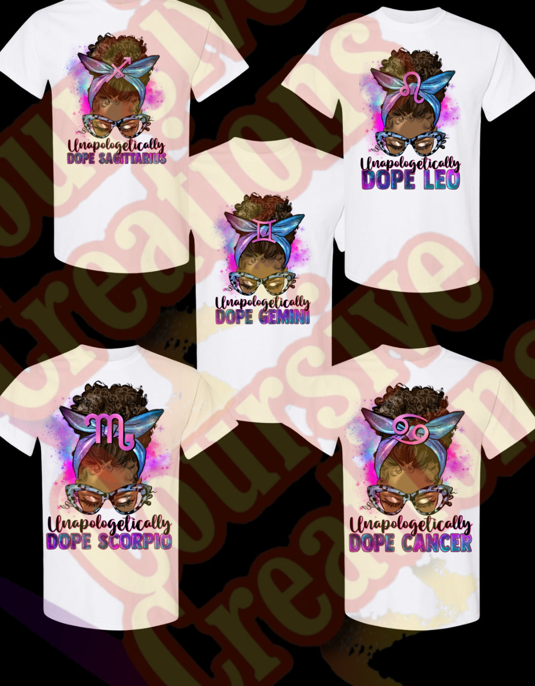 Unapologetically Dope Zodiac Shirts