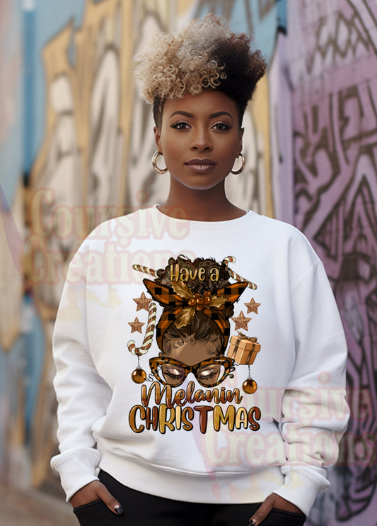 Melanin Christmas Sweater