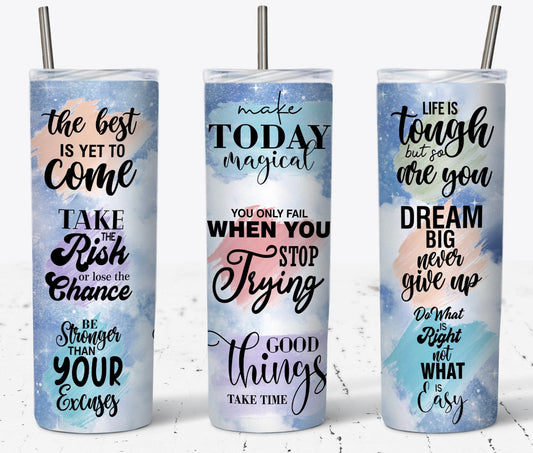 Affirmations Tumbler